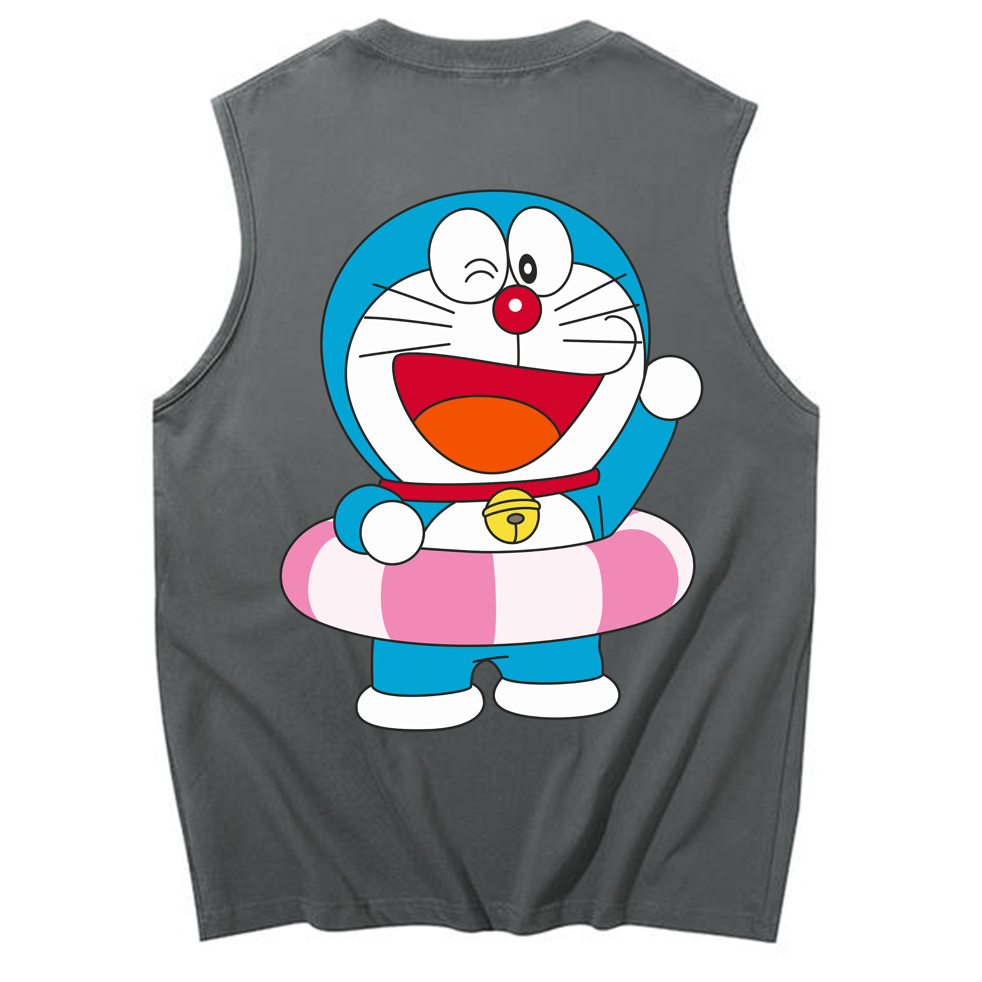 （画像用） ドラえもん Doraemon コットン100％タンクトップ（背面プリント）
